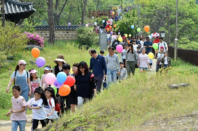 지난해 열린 어린이날 대축제 모습./사진제공=경북 청송군