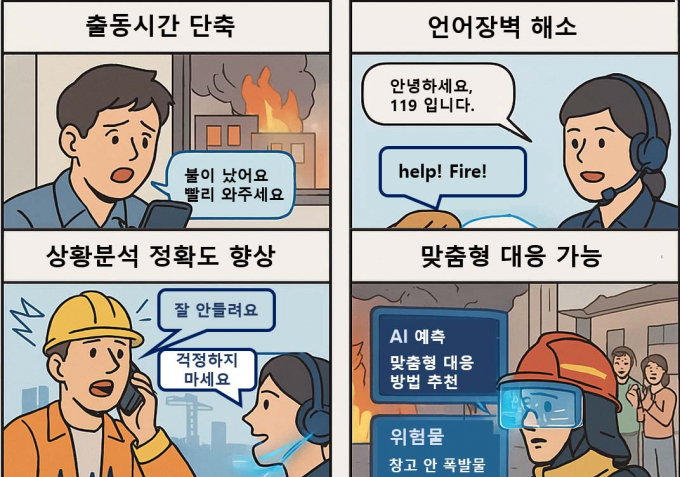 경기도소방재난본부가 제안한_'AI 기반 119 신고접수 및 상황분석' 어시스턴트 개발. /사진제공=경기도