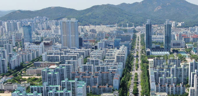 안양 평촌 신도시 전경. /사진제공=안양시