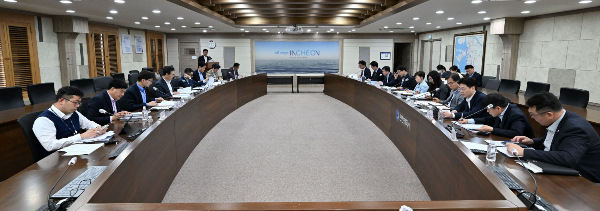 2026년도 국비 확보를 위한 제3차 보고회. /사진제공=인천시