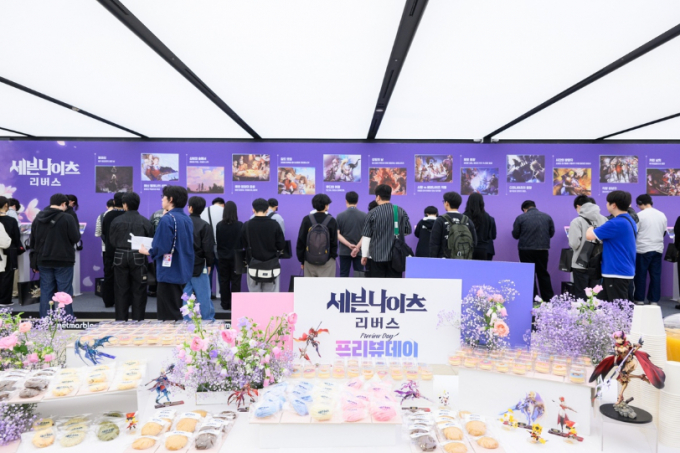 24일 진행된 넷마블 세븐나이츠 리버스 프리뷰 데이 현장. /사진=넷마블