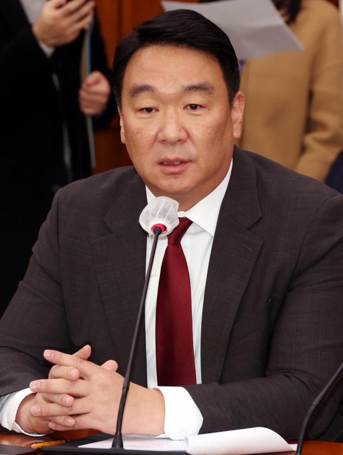 정희용 국민의힘 의원이 1월9일 오전 서울 여의도 국회에서 열린 농림축산식품해양수산위원회 전체회의에서 발언을 하고 있다./사진제공=뉴시스