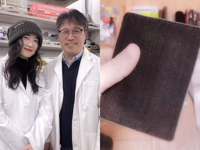 배우 구혜선이 특허를 낸 펼치는 헤어롤이 출시 목표로 하고 있다. 사진은 29일 배우 구혜선이 인스타그램에 공유한 '펼치는 헤어롤'의 모습. /사진=구혜선 인스타그램 캡처