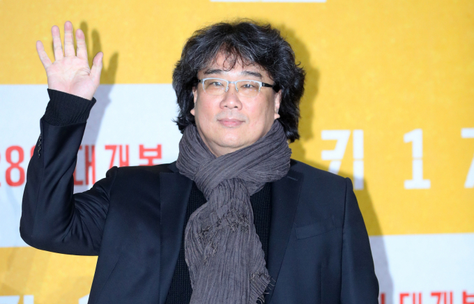 봉준호 감독, 한강 작가, 블랙핑크 로제 등이 올해 미국에서 가장 영향력 있는 아시아인 100명에 이름을 올렸다. 사진은 지난 2월20일 봉준호 감독이 서울 강남구 코엑스 메가박스에서 열린 영화 '미키 17' 기자간담회에서 손인사를 하는 모습. /사진=뉴시스
