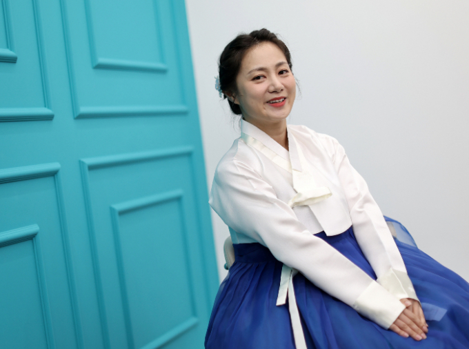코미디언 박나래가 올해 1월 서울 종로구 뉴스1 사옥에서 인터뷰를 하는 모습. /사진=뉴스1