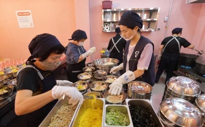 천원국시 매장./사진=광주 서구청
