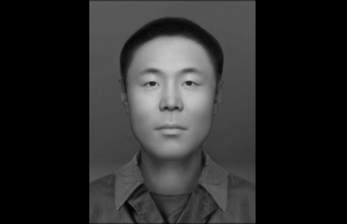   서울 동작구 국방부유해발굴감식단에서 열린 6·25전사자 유해 얼굴복원 유가족 초청행사에서 송영환 일병의 영정이 공개됐다. 사진은 국방부가 복원해 발표한 송영환 일병 표준영정. /사진=국방부 제공