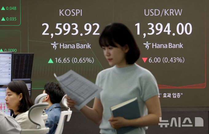 미·중 간 무역 협상 진전으로 12일 오전 코스피 지수는 2593.92로 전 거래일 대비 0.65%(16.65p) 상승했다. /사진=뉴시스
