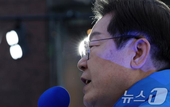이재명 더불어민주당 대통령 후보. (공동취재) 2025.5.12/뉴스1 ⓒ News1 안은나 기자