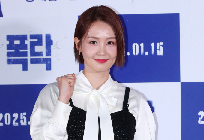 방송인 오정연이 이혼 후 겪은 연애와 결혼에 대한 진심을 털어놨다.사진은 지난 1월 서울 용산구 아이파크몰 CGV에서 진행된 영화 '폭락' 언론시사회 및 기자간담회에 참석한 방송인 오정연. /사진=뉴스1