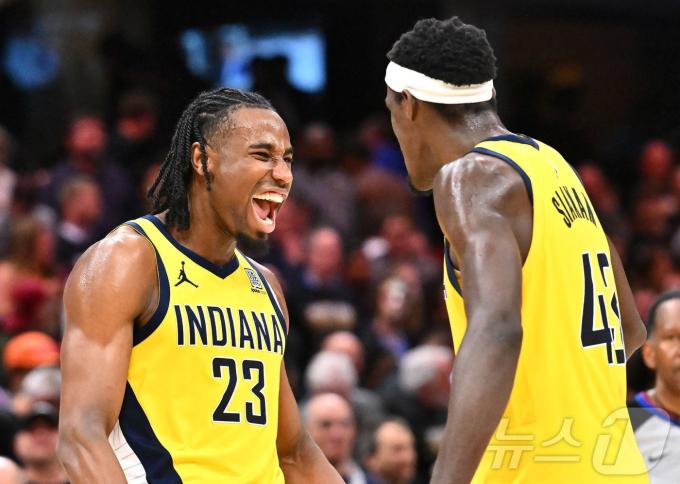 NBA 인디애나가 클리블랜드를 꺾고 동부 파이널에 진출했다. ⓒ AFP=뉴스1