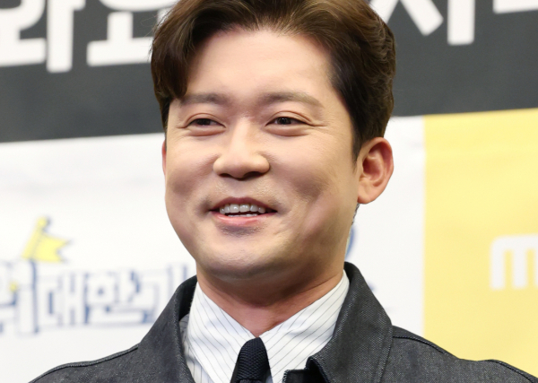 방송인 김대호가 '오픈빨'이 끝났다며 속상해했다. 사진은 지난달 8일 오후 서울 마포구 상암동 스탠포드호텔에서 열린 MBC every1 '위대한 가이드2' 제작발표회에 참석해 포즈를 취하고 있는 모습. /사진=뉴스1
