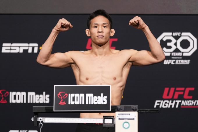 UFC 2연승에 도전하는 박현성.(UFC 제공)