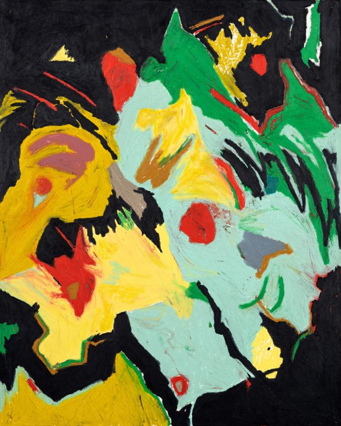 박수근, Park SooKeun, 1914 - 1965, 아기 업은 소녀, oil on Masonite, 29.3&times;16.1cm 