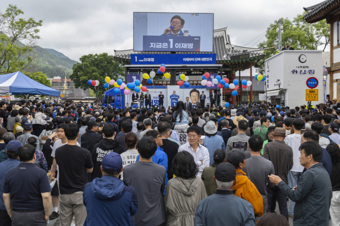 37만 표심 호남쟁탈전