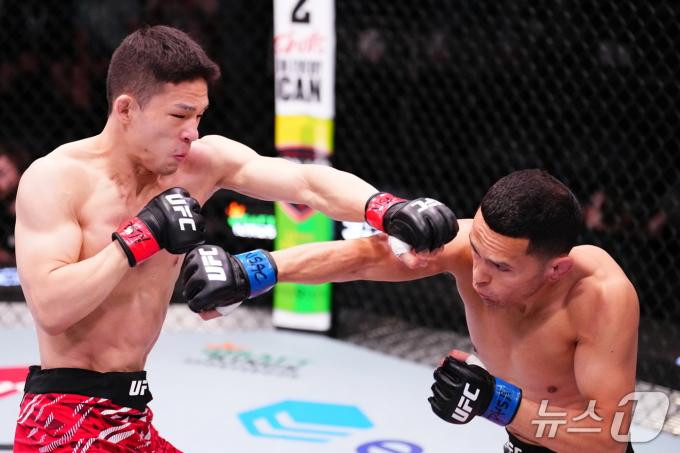 박현성이 UFC 복귀전서 승리를 거뒀다. (UFC 제공)