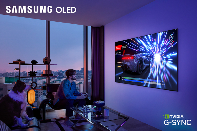 엔비디아 '지싱크 호환' 인증을 받은 삼성전자 2025년형 OLED TV(SF95) 이미지. /사진=삼성전자