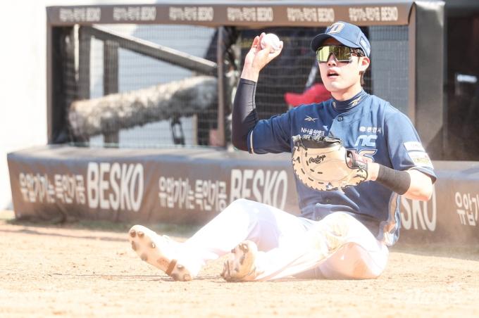 홈구장없이 떠돌이 생활을 이어갔던 NC 다이노스. (NC 제공)