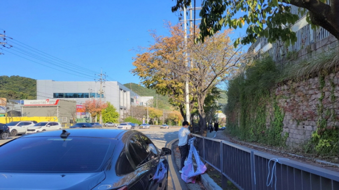 불법 현수막 정비./사진=광주시