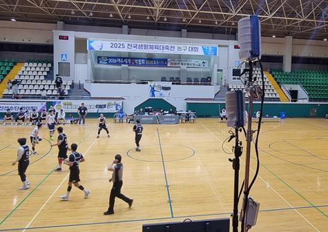 대한체육회는 오는 24∼27일 경남 김해 일원에서 열리는 '제54회 전국소년체육대회' 주요 종목에 KT 스카이라이프의 인공지능(AI) 중계 시스템을 시범 도입한다고 22일 밝혔다.(대한체육회 제공)