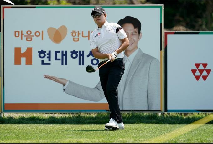 한국오픈 2연패에 도전했던 김민규(24)가 기권했다. (대한골프협회 제공)