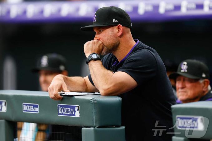 MLB 콜로라도 워렌 셰이퍼 감독대행. ⓒ AFP=뉴스1
