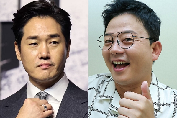 유지태가 과거 대학 시절 김준호를 더러워서 피했다고 말했다. 사진은 배우 유지태(왼쪽)와 개그맨 김준호(오른쪽). /사진=뉴스1