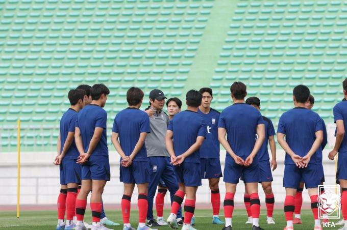 이창원 감독이 이끄는 U20 대표팀이 6월 이집트 친선대회에 참가한다. (대한축구협회 제공)