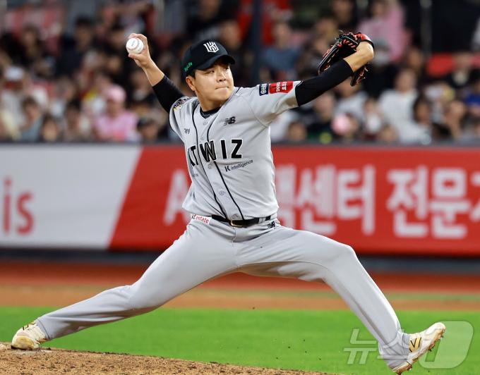 KT 위즈 투수 손동현. 2025.5.21/뉴스1 ⓒ News1 김진환 기자