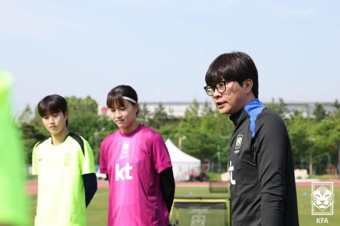 신상우 여자 축구대표팀 감독. (대한축구협회 제공)