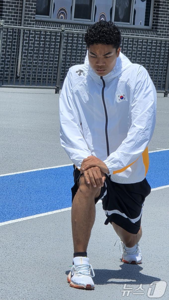 한국 육상 단거리 기대주 나마디 조엘진(예천군청). /뉴스1 DB ⓒ News1 정우용 기자