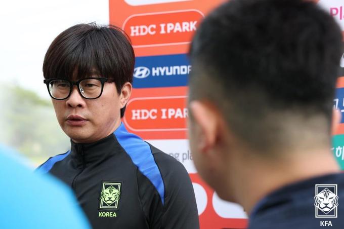 신상우 여자축구대표팀 감독. (대한축구협회 제공)
