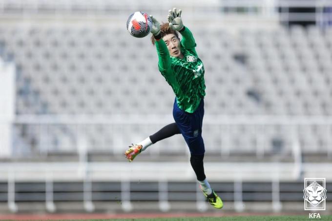 홍명보호의 No.1 수문장 조현우. (대한축구협회 제공)