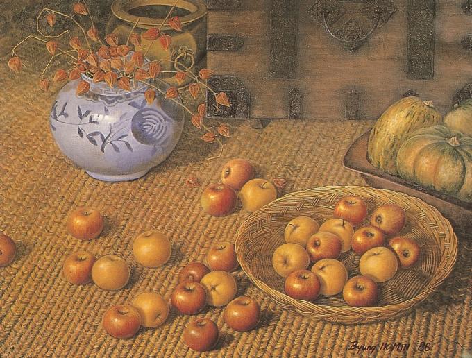 민병익, 늦가을 100호 oil painting on canvas, 1986 (갤러리은 제공)