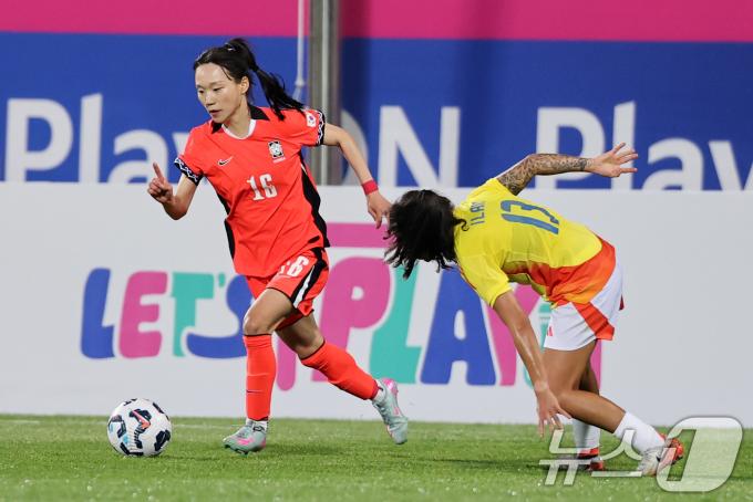 [뉴스1 PICK] 국내 첫 선 신상우호 '남미 복병' 콜롬비아에 0-1 패배