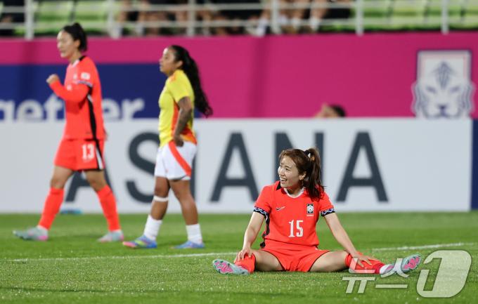 [뉴스1 PICK] 국내 첫 선 신상우호 '남미 복병' 콜롬비아에 0-1 패배