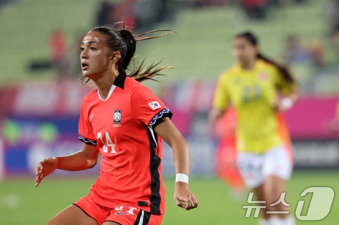 [뉴스1 PICK] 국내 첫 선 신상우호 '남미 복병' 콜롬비아에 0-1 패배