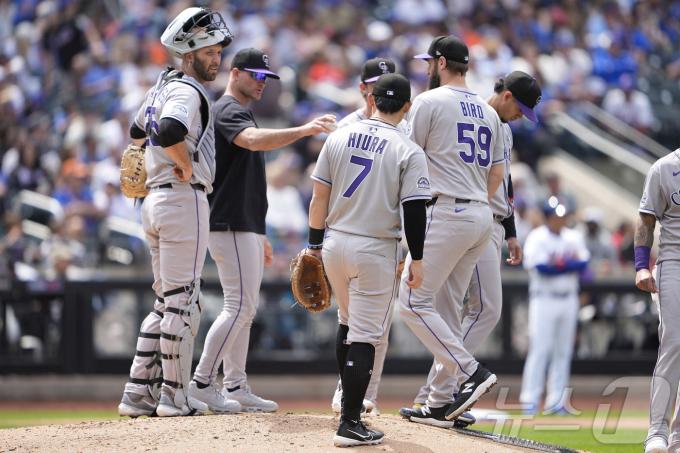 최악의 부진에 빠진 MLB 콜로라도. ⓒ 로이터=뉴스1