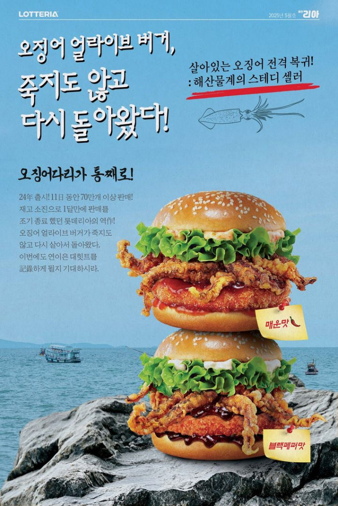 식품·외식업계가 과거 인기 제품을 최근 재출시하고 있다. /사진=롯데GRS 