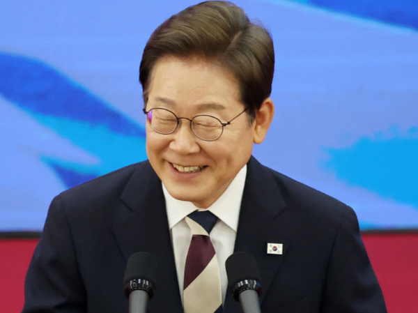 조국 전 조국혁신당 대표가 이재명 대통령에게 편지를 보냈다. 사진은 이재명 대통령이 4일 서울 여의도 국회 로텐더홀에서 열린 제21대 대통령 취임선서에서 발언하고 있는 모습. /사진=뉴시스