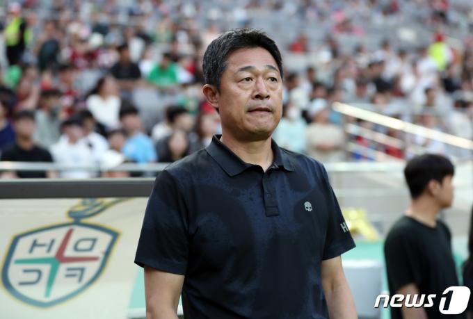 대전하나시티즌 지휘봉을 잡았던 시절의 이민성 감독.  2023.7.1/뉴스1 ⓒ News1 박정호 기자
