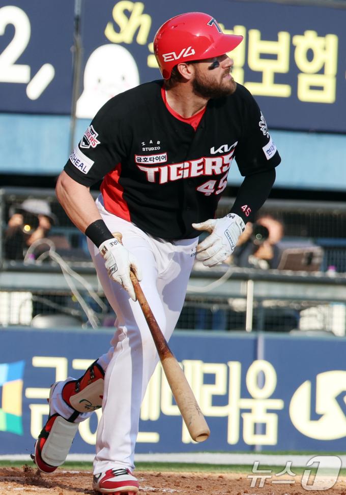 KIA 타이거즈 패트릭 위즈덤. / 뉴스1 DB ⓒ News1 김명섭 기자