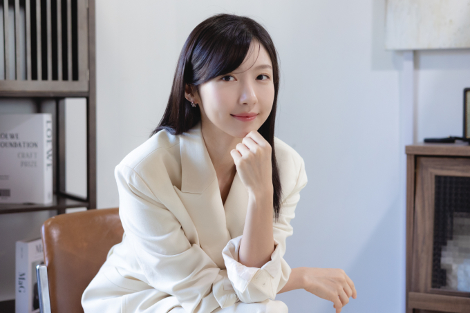 배우 주현영(29)이 교통사고를 당했다. 사진은 지난 2019년 MBC 드라마 '열녀박씨 계약결혼뎐' 종영 라운드 인터뷰에 참석한 배우 주현영. /사진=스타뉴스(AIMC 제공)