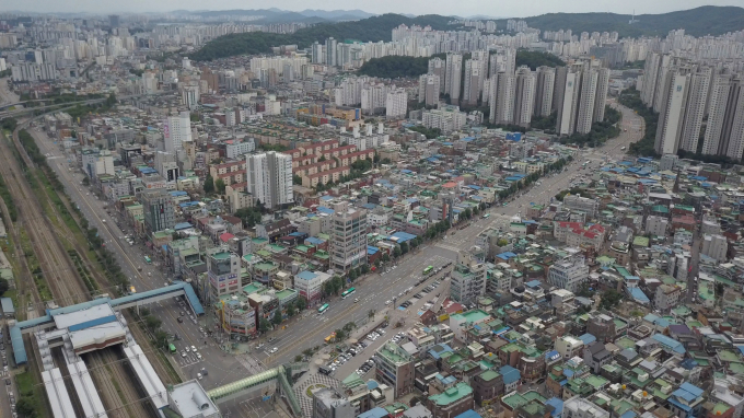 군포시 금정역 일원 전경. /사진제공=군포시