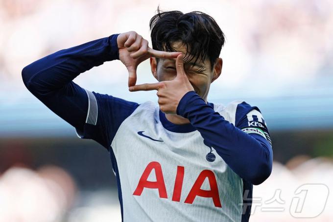토트넘 홋스퍼 손흥민.  ⓒ AFP=뉴스1
