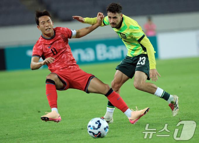 [뉴스1 PICK] 이민성호 U22 대표팀 첫 경기서 호주와 0-0 무승부