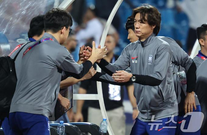 홍명보 대한민국 축구대표팀 감독./뉴스1 ⓒ News1 김도우 기자