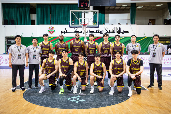 BCL 아시아에 참가한 창원 LG 선수단.(BCL 아시아 제공)