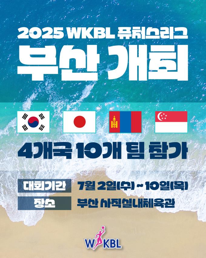 한국여자농구연맹(WKBL) 퓨처스리그가 대회 역사상 처음으로 해외팀이 참가하는 국제 교류 무대로 확대된다.(WKBL 제공)