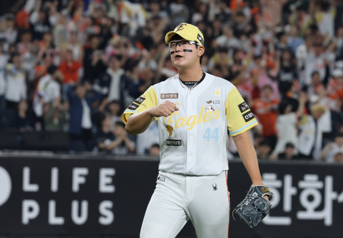 한화 이글스 김서현이 2025 올스타전 팬 투표 전체 1위를 차지했다. 사진은 한화에서 활약 중인 중인 김서현의 모습. /사진=뉴스1 